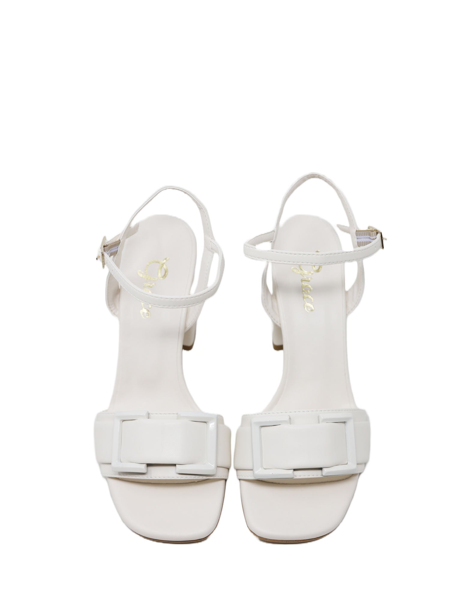 Sandali tacco Beige Grace Shoes