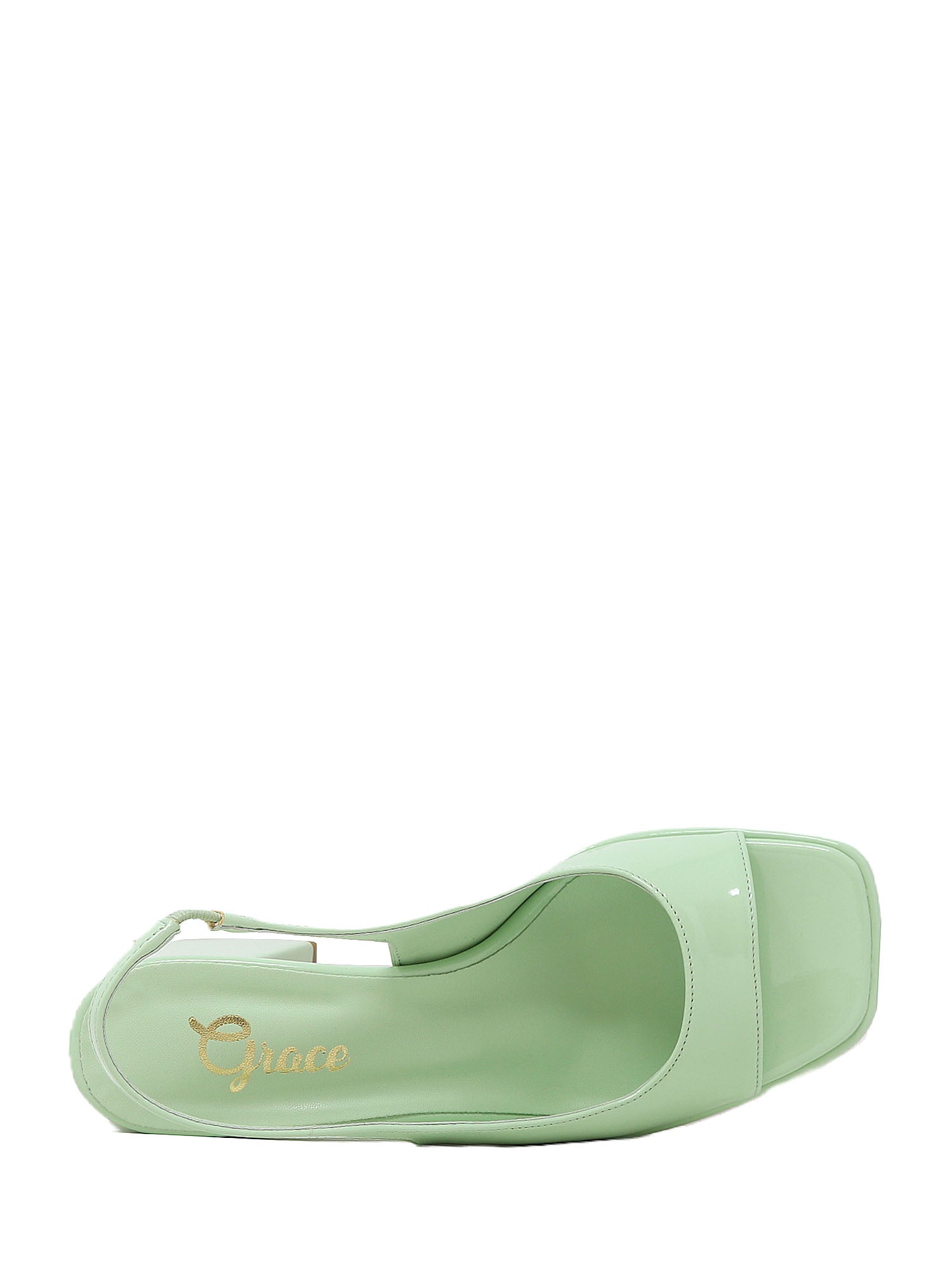 Sandali tacco Verde Grace Shoes