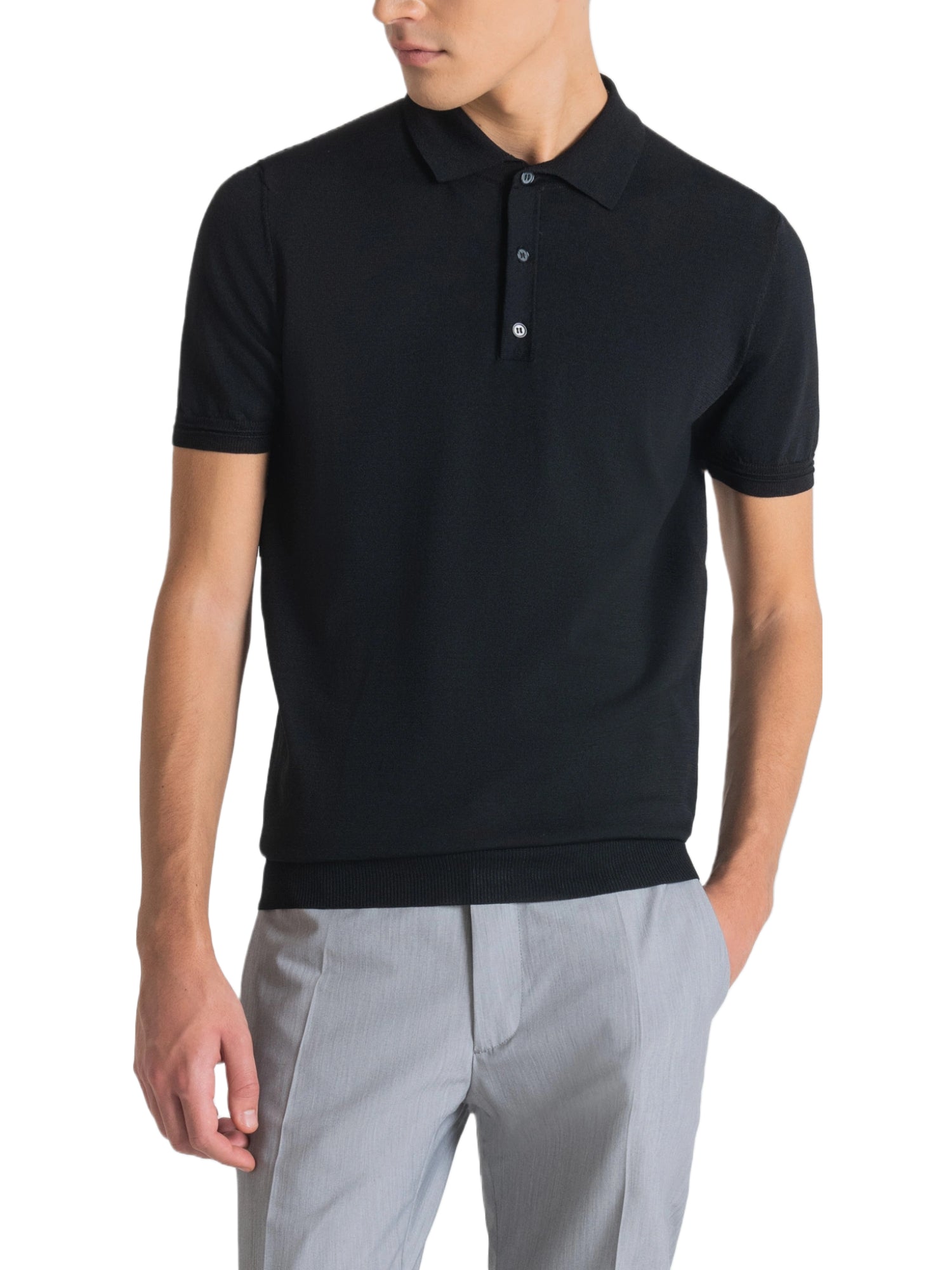 Polo Nero Antony Morato