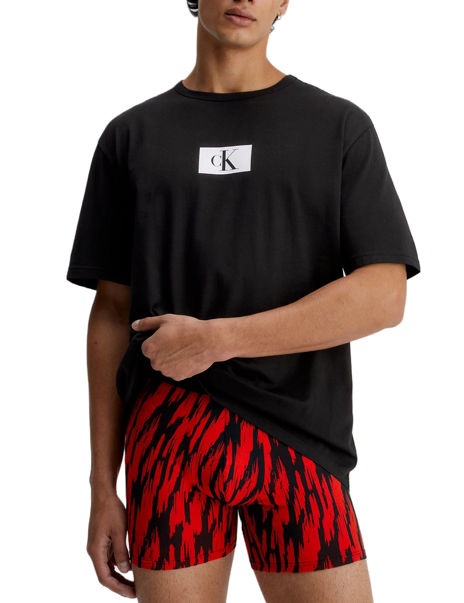 T-shirt Nero Calvin Klein Underwear