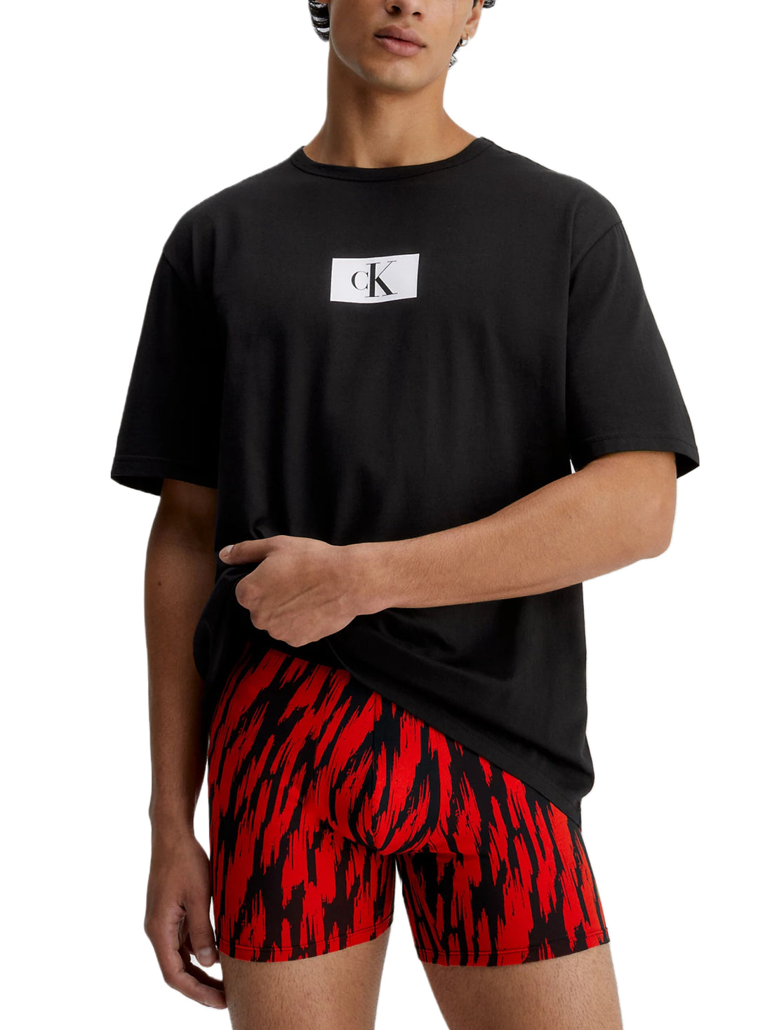 T-shirt Nero Calvin Klein Underwear