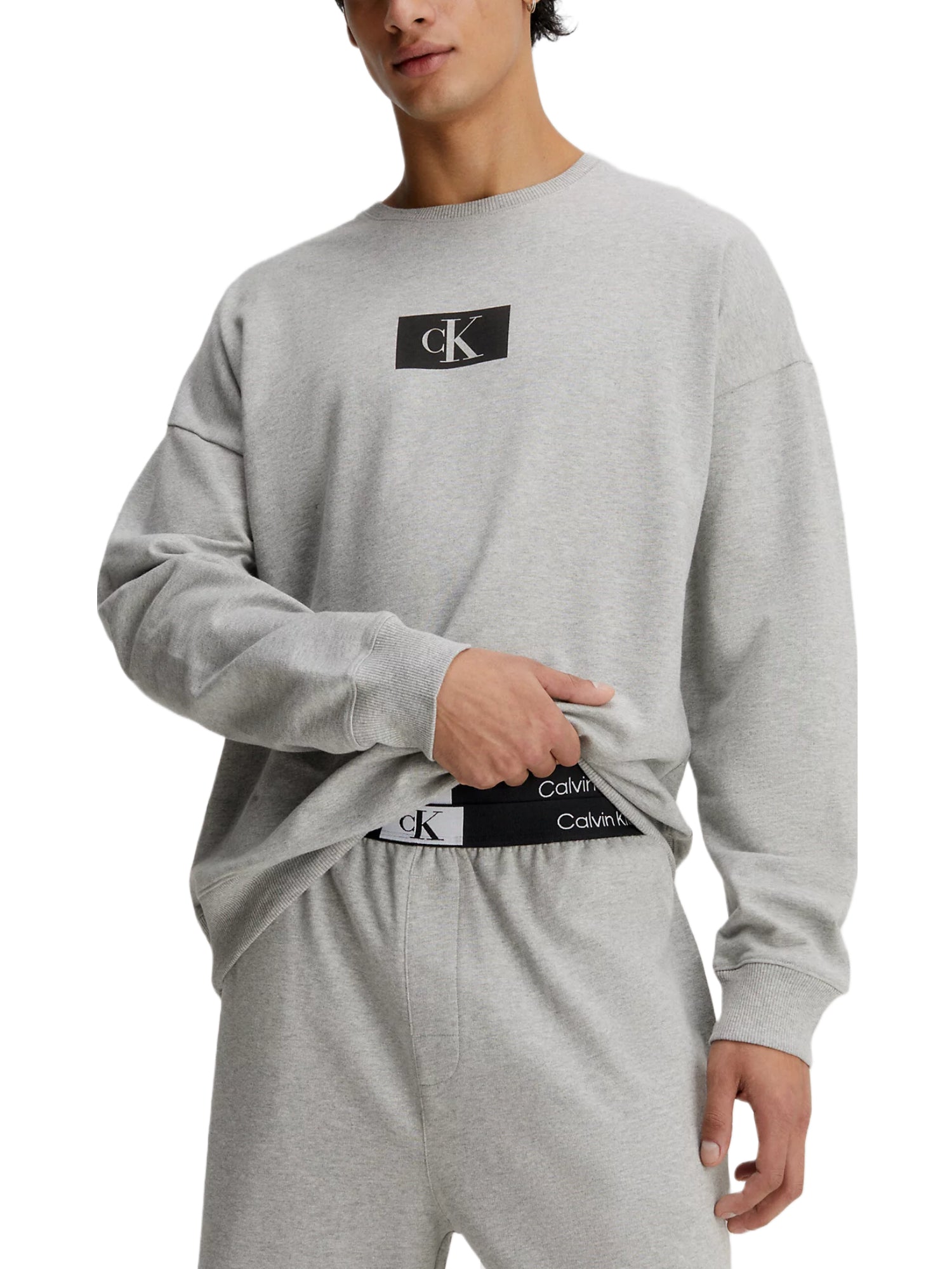 Felpe Grigio Calvin Klein Underwear