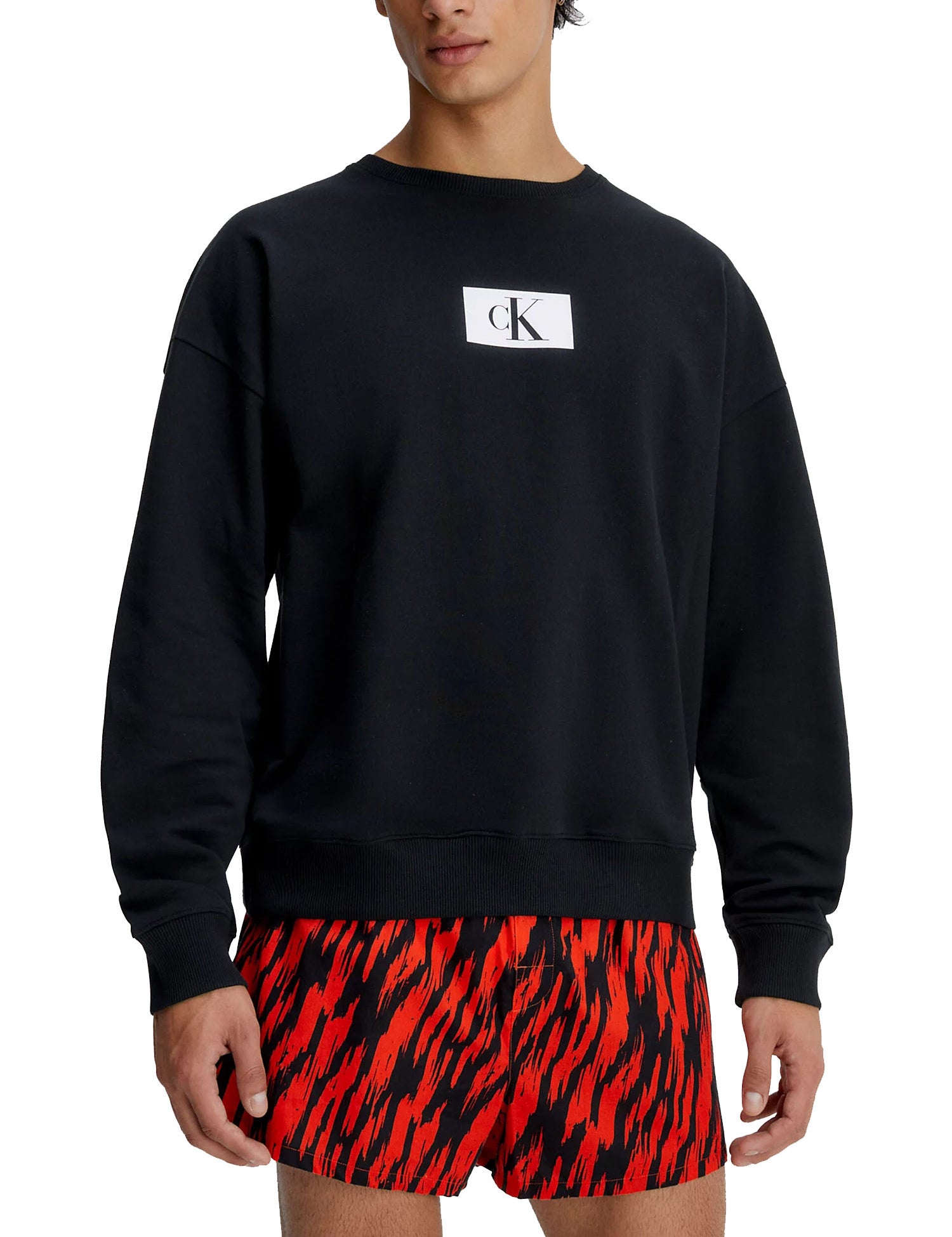 Felpe Nero Calvin Klein Underwear