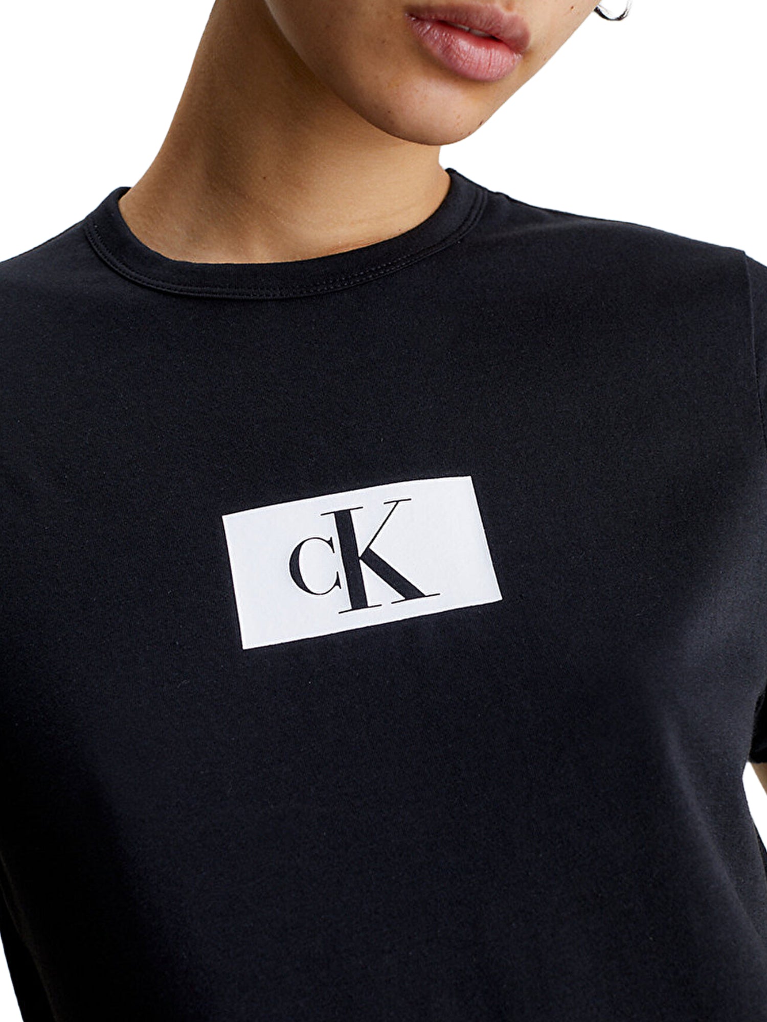 T-shirt Nero Calvin Klein Underwear
