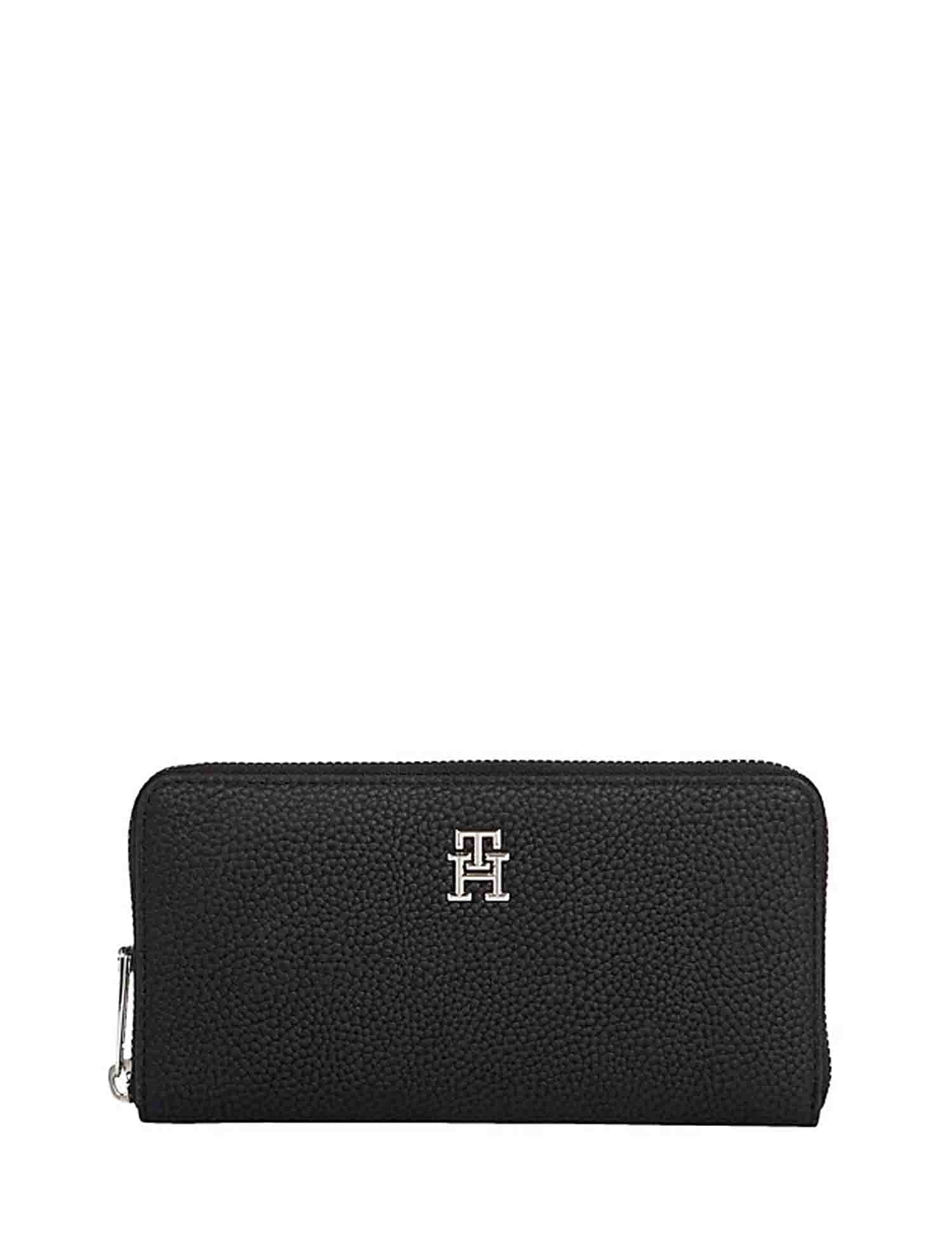 Portafogli Nero Tommy Hilfiger