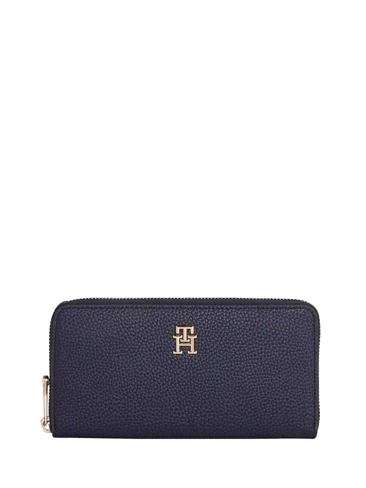 Portafogli Blu Tommy Hilfiger