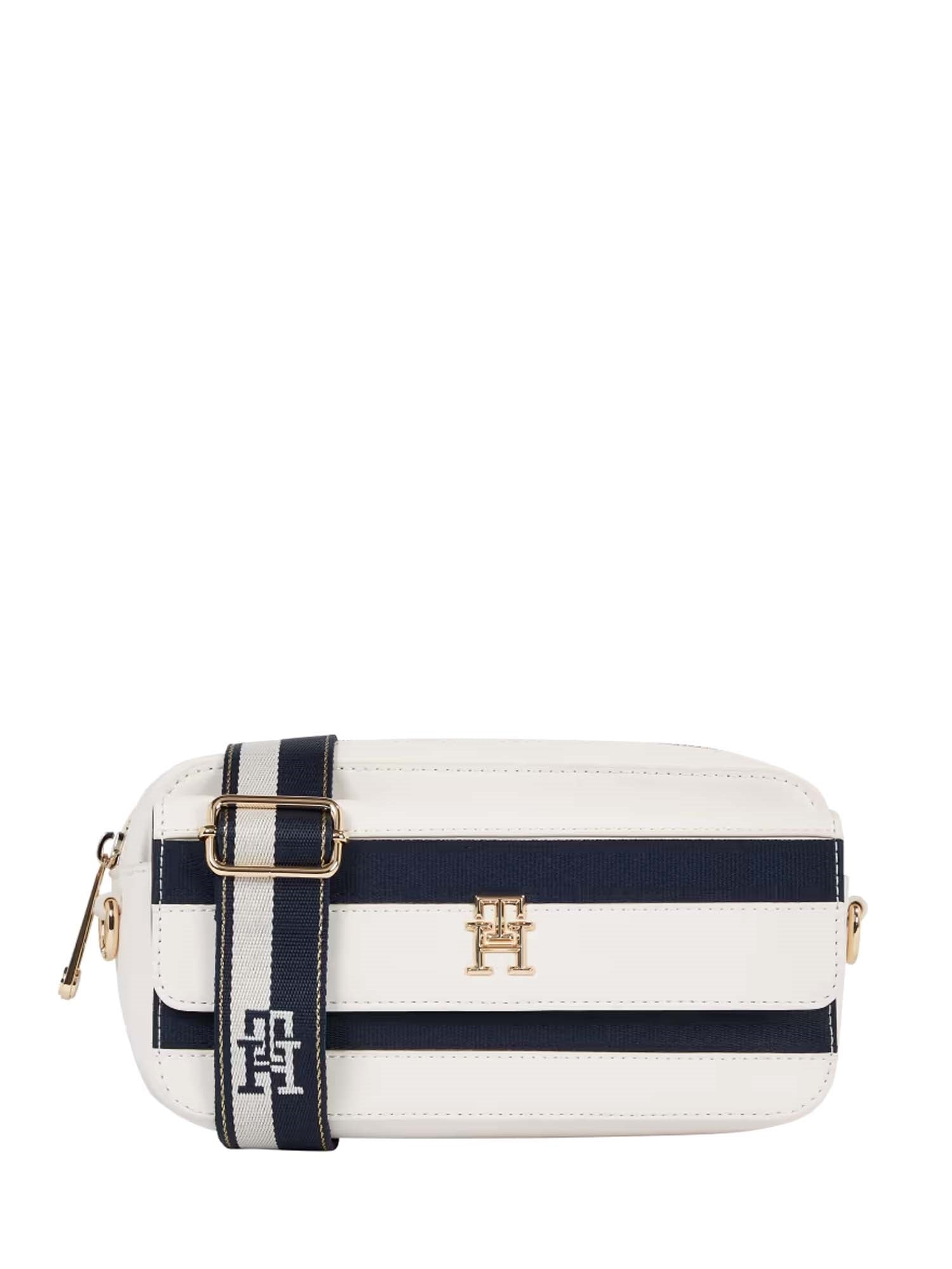 Tracolla Blu Bianco Tommy Hilfiger