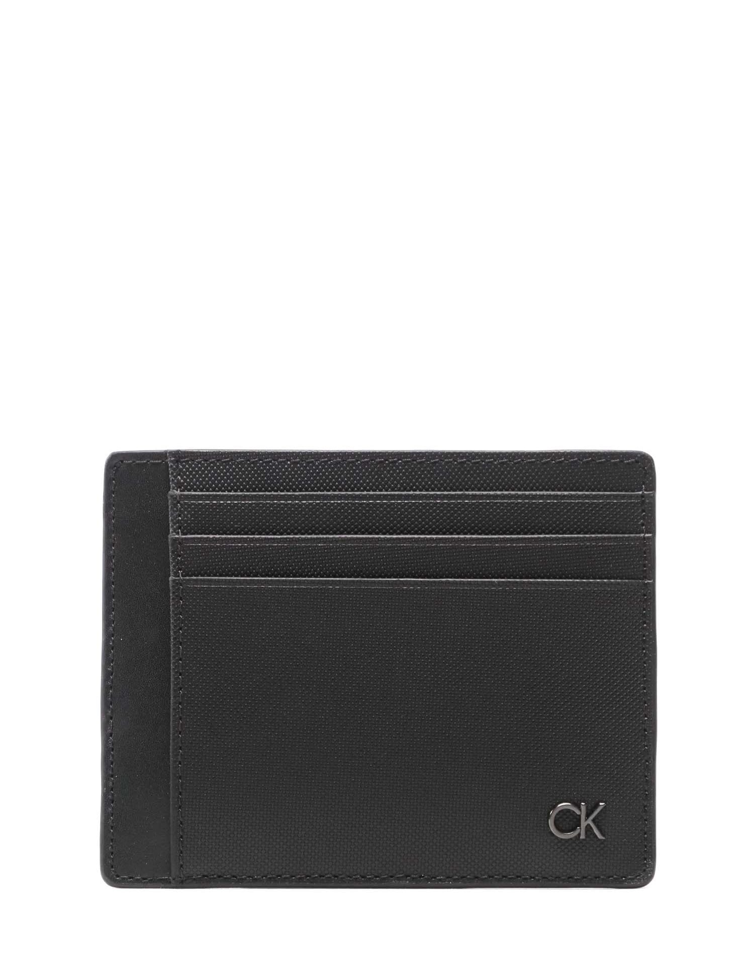 Portafogli Nero Calvin Klein
