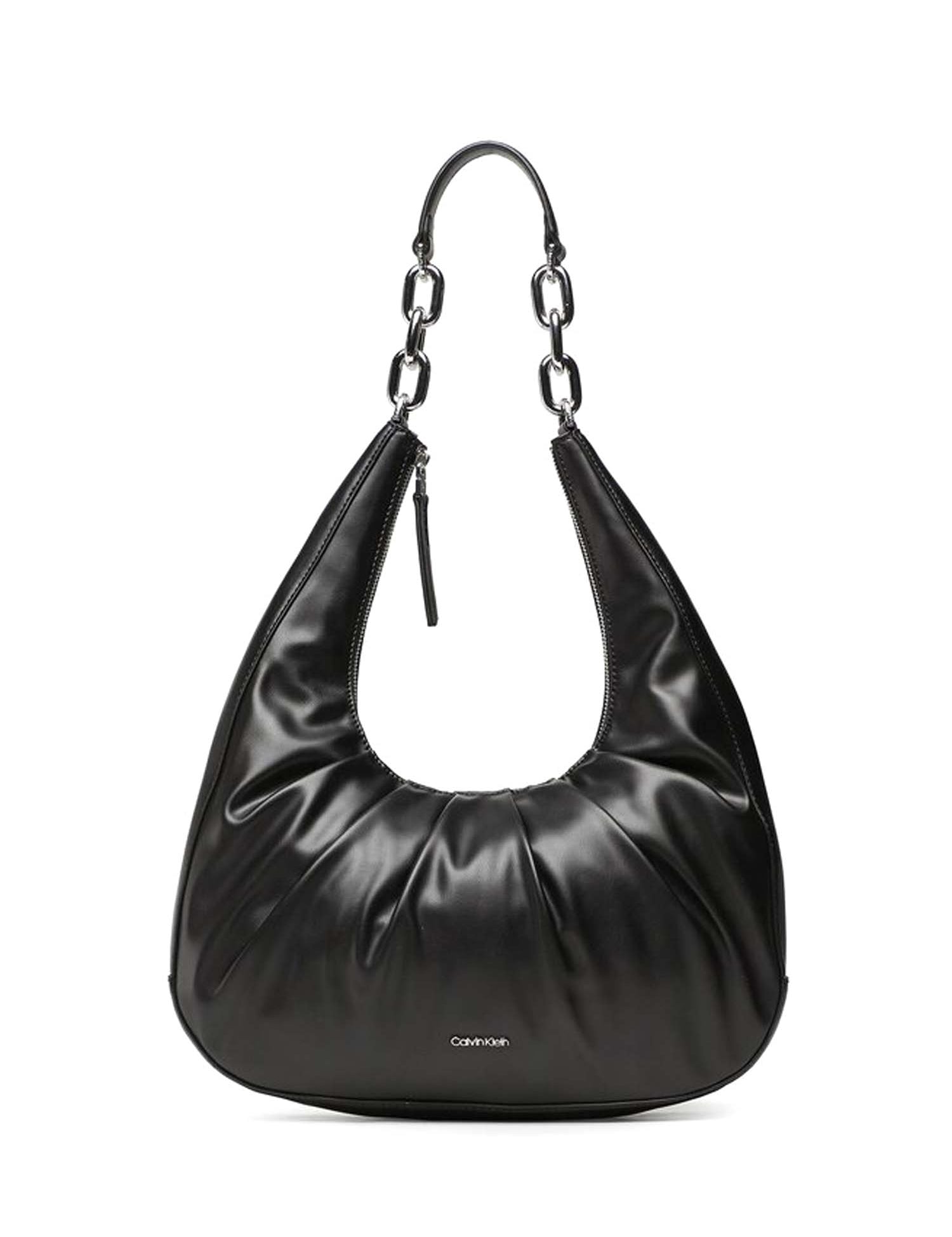 Borse a spalla Nero Calvin Klein