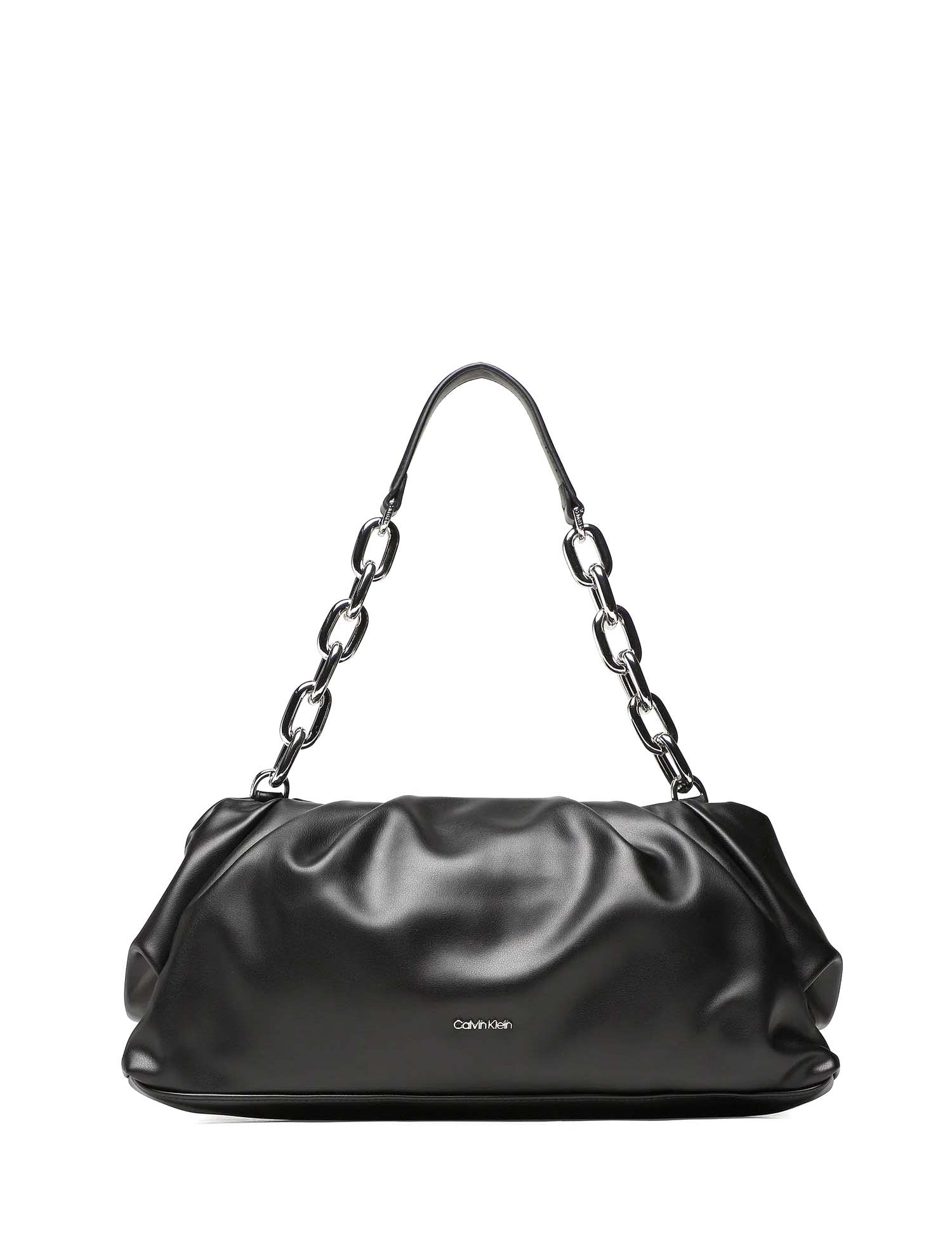 Borse a spalla Nero Calvin Klein