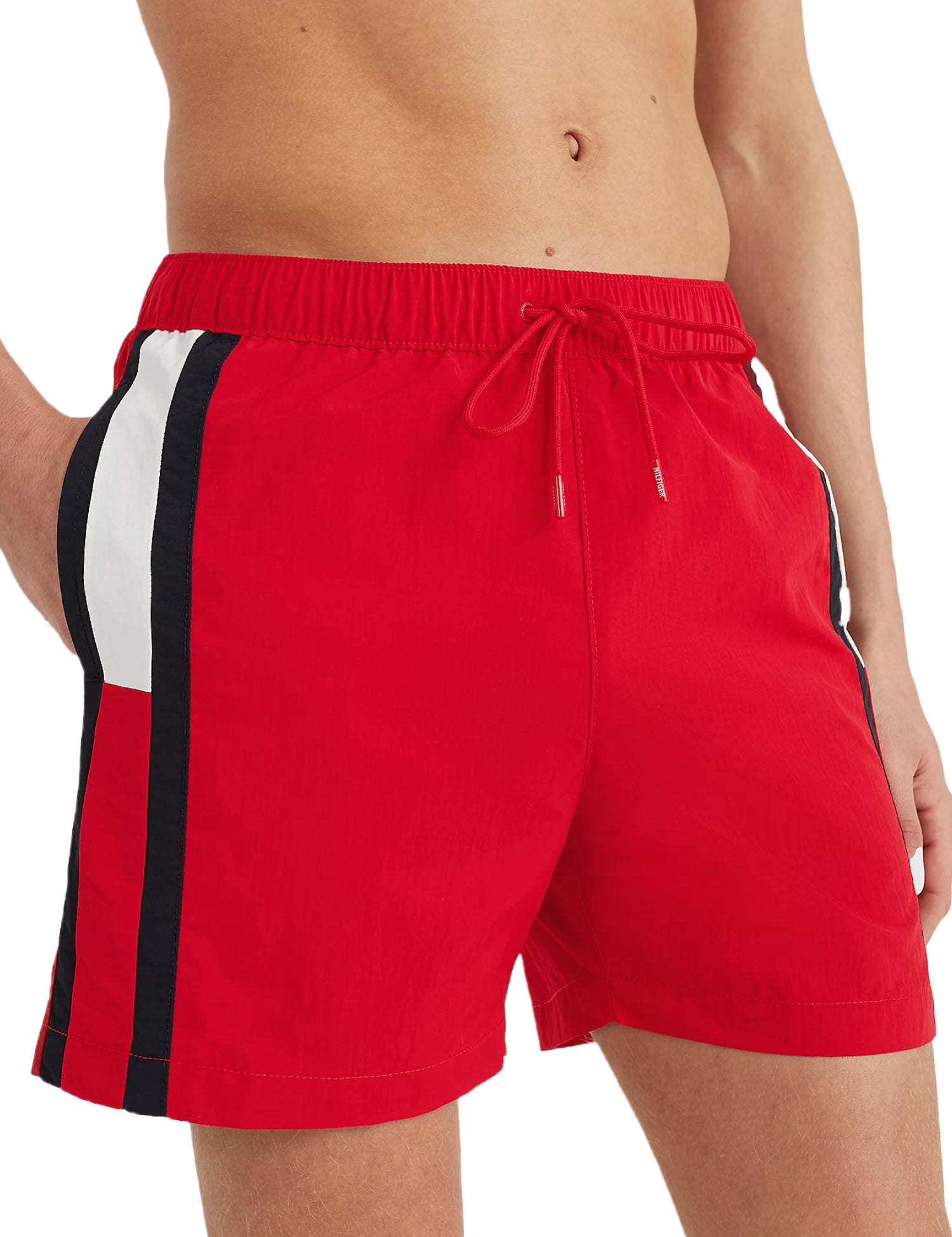 Costumi Rosso Tommy Hilfiger