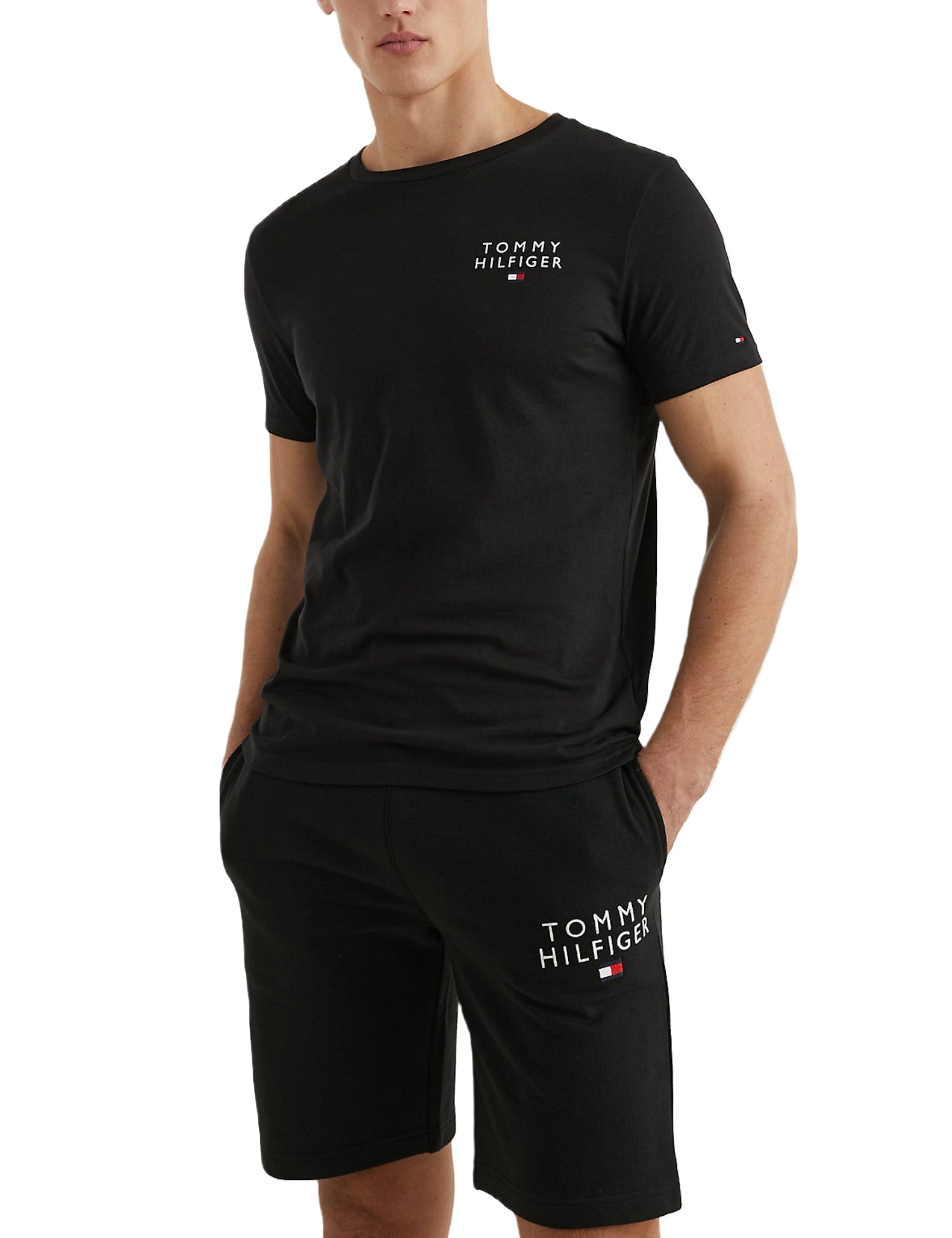 T-shirt Nero Tommy Hilfiger Underwear