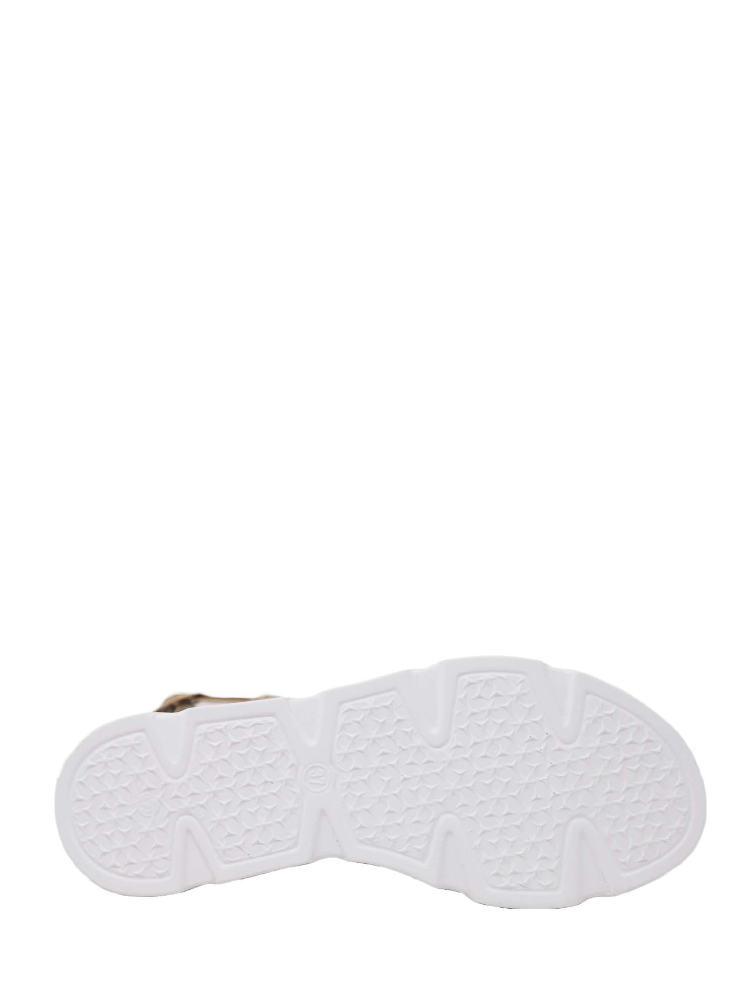 Sandali zeppa Marrone Valleverde