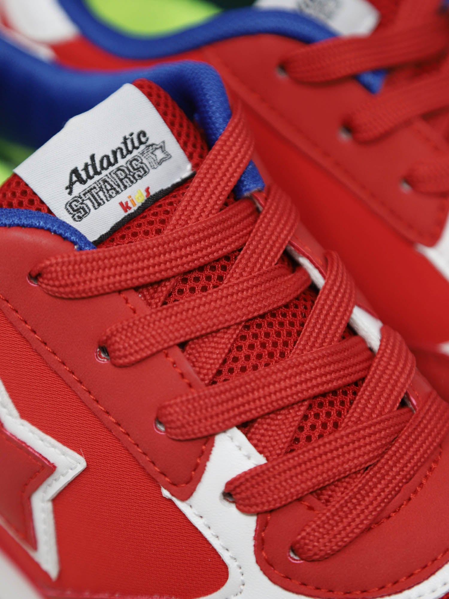 Sneakers Rosso Bianco Atlantic Stars