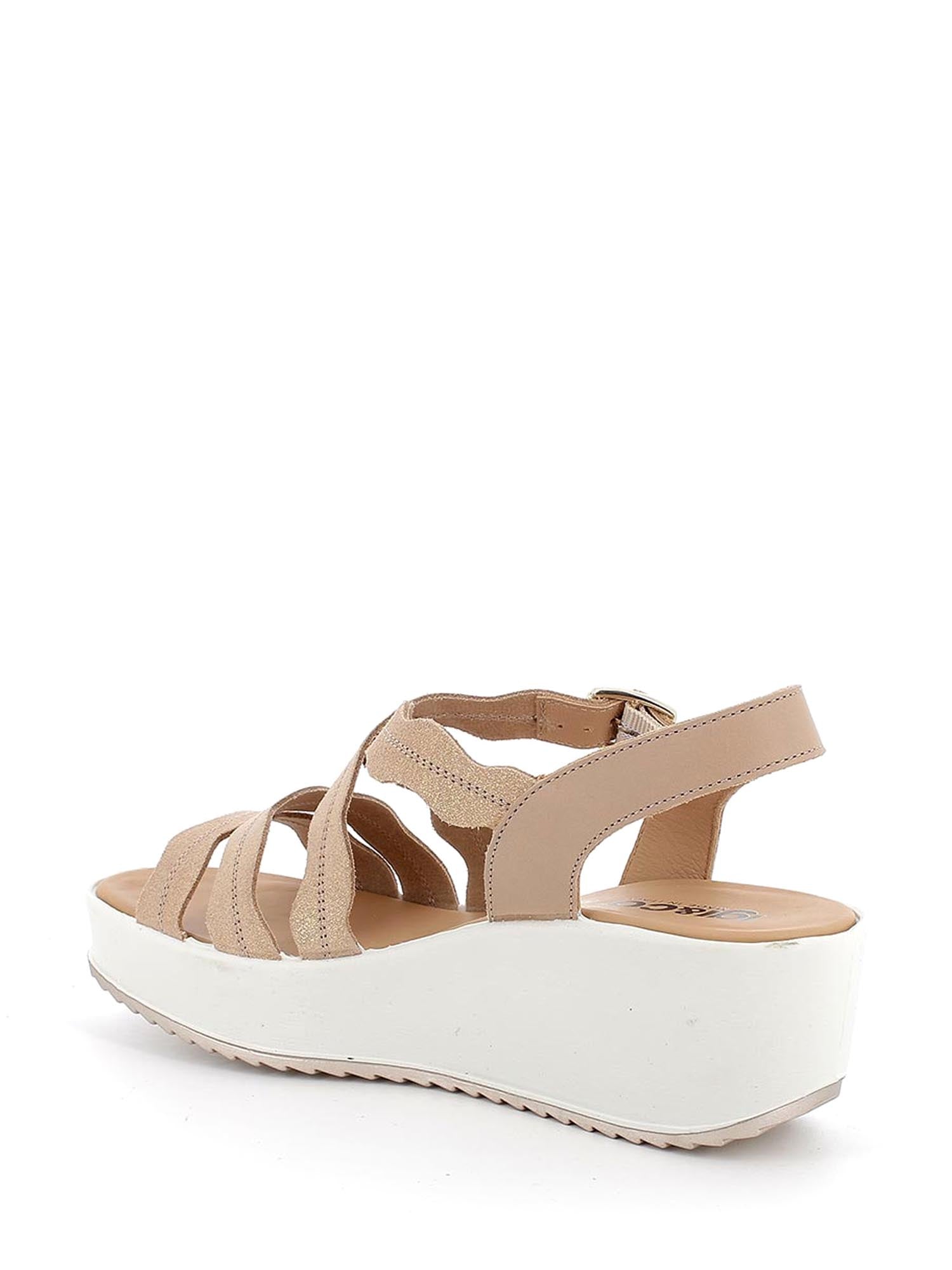 Sandali zeppa Beige Igi&co