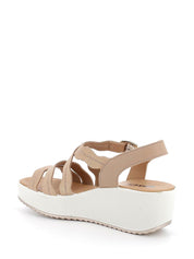 Sandali zeppa Beige Igi&co