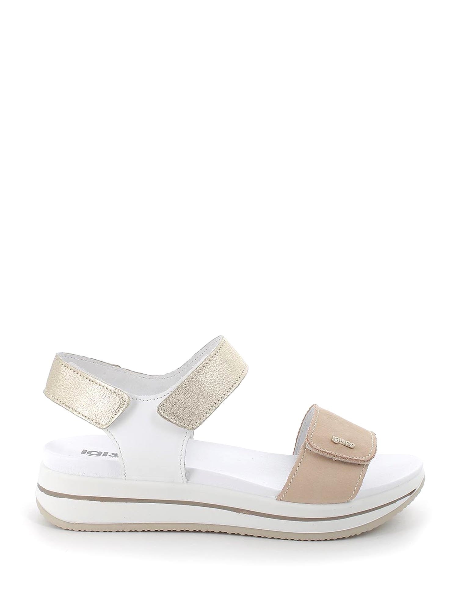 Sandali con strappi Beige Igi&co