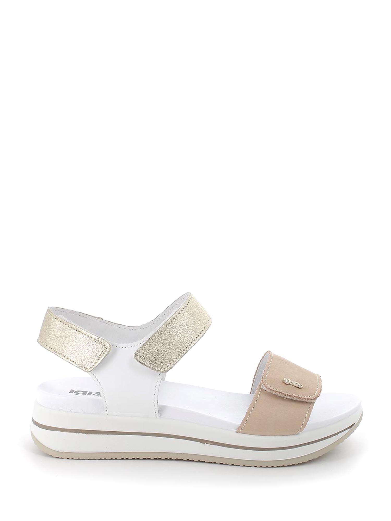 Sandali con strappi Beige Igi&co