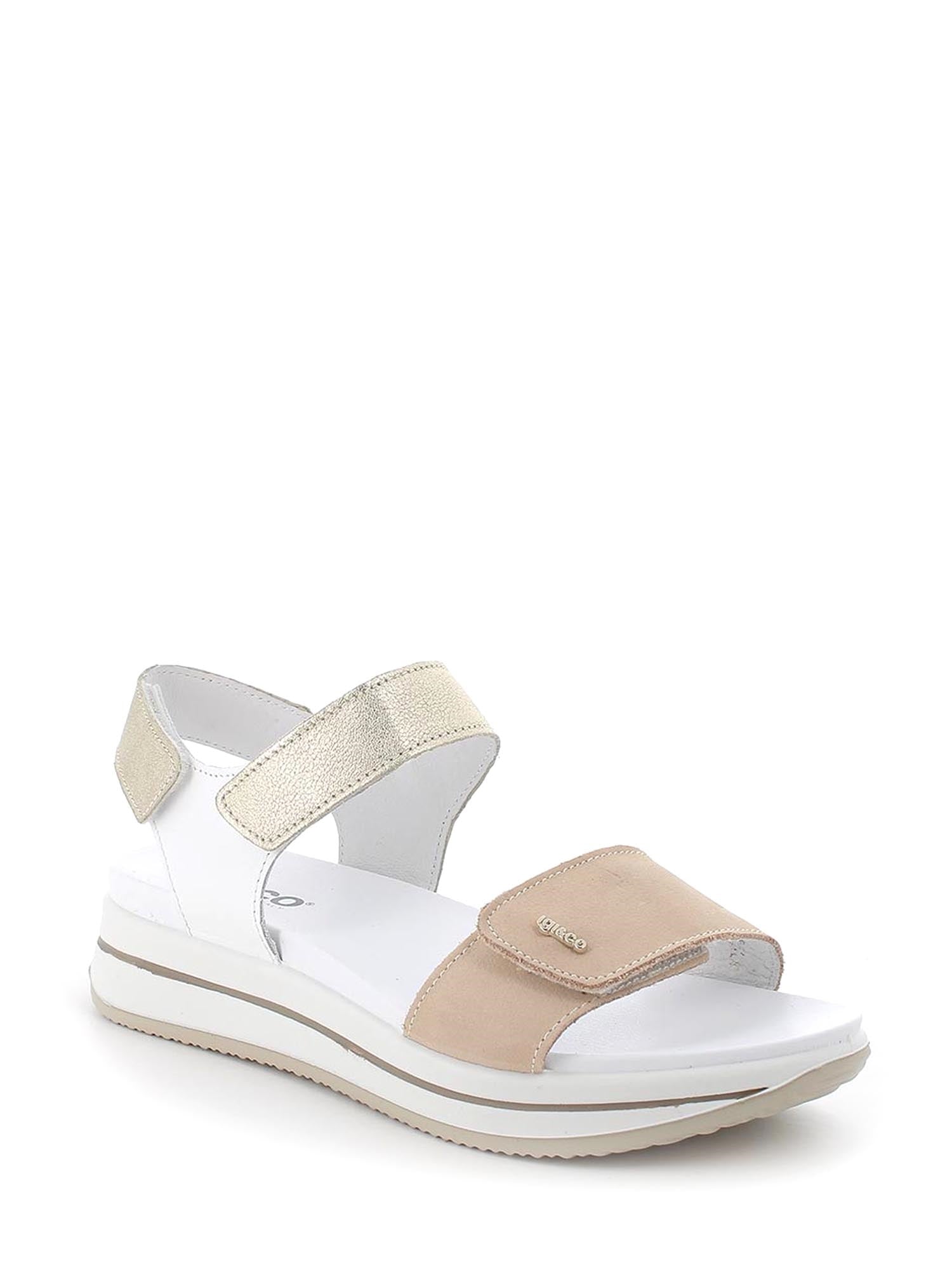 Sandali con strappi Beige Igi&co
