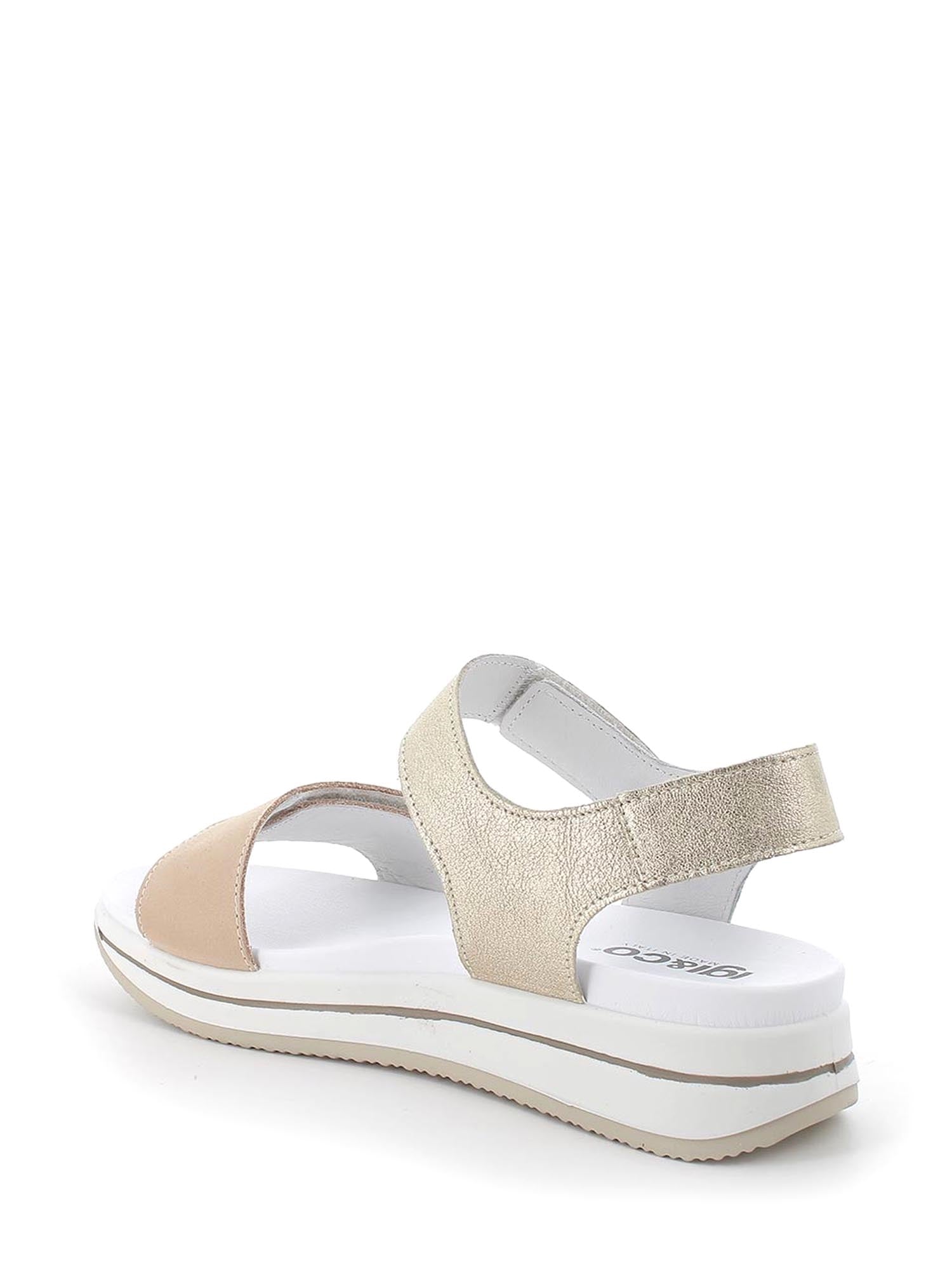 Sandali con strappi Beige Igi&co