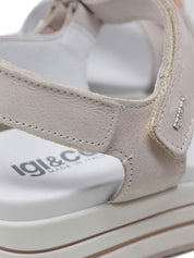 Sandali zeppa Rosa Igi&co