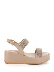 Sandali zeppa Beige Igi&co
