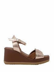 Sandali zeppa Marrone Igi&co