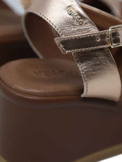 Sandali zeppa Marrone Igi&co