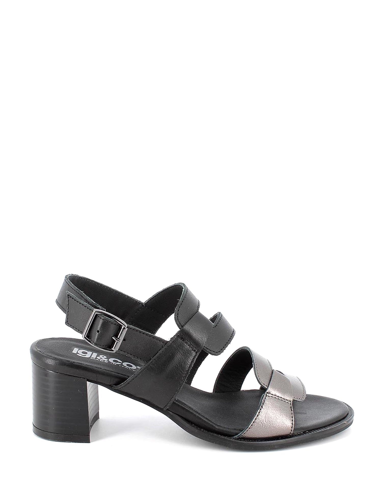 Sandali tacco Nero Igi&co
