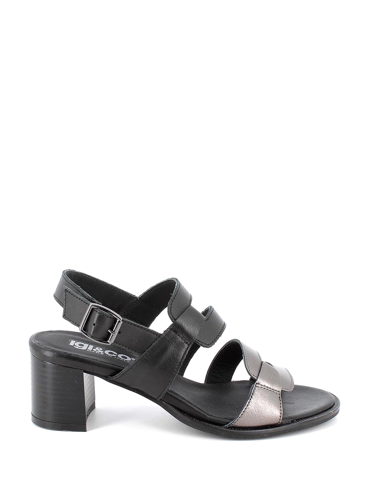 Sandali tacco Nero Igi&co