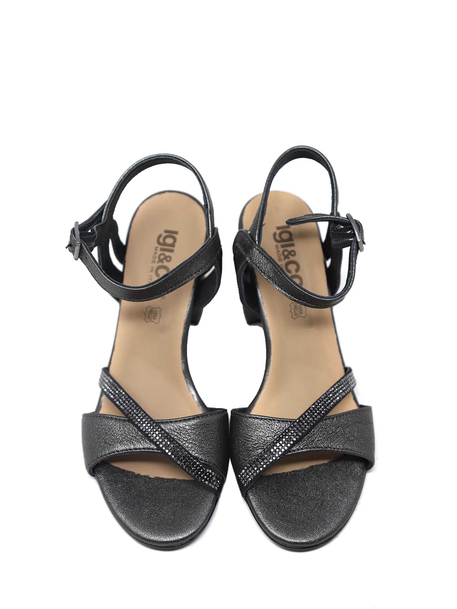 Sandali tacco Nero Igi&co