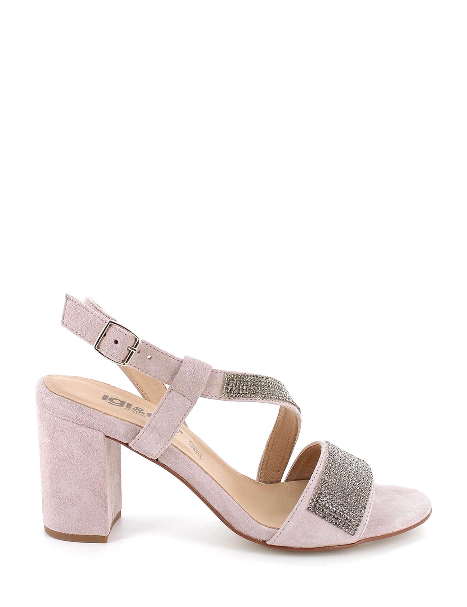 Sandali tacco Rosa Igi&co