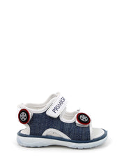 Sandali con strappi Blu Primigi