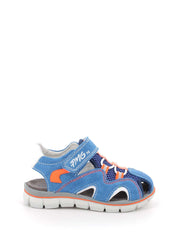 Sandali con strappi Blu Primigi