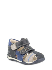 Sandali con strappi Blu Primigi