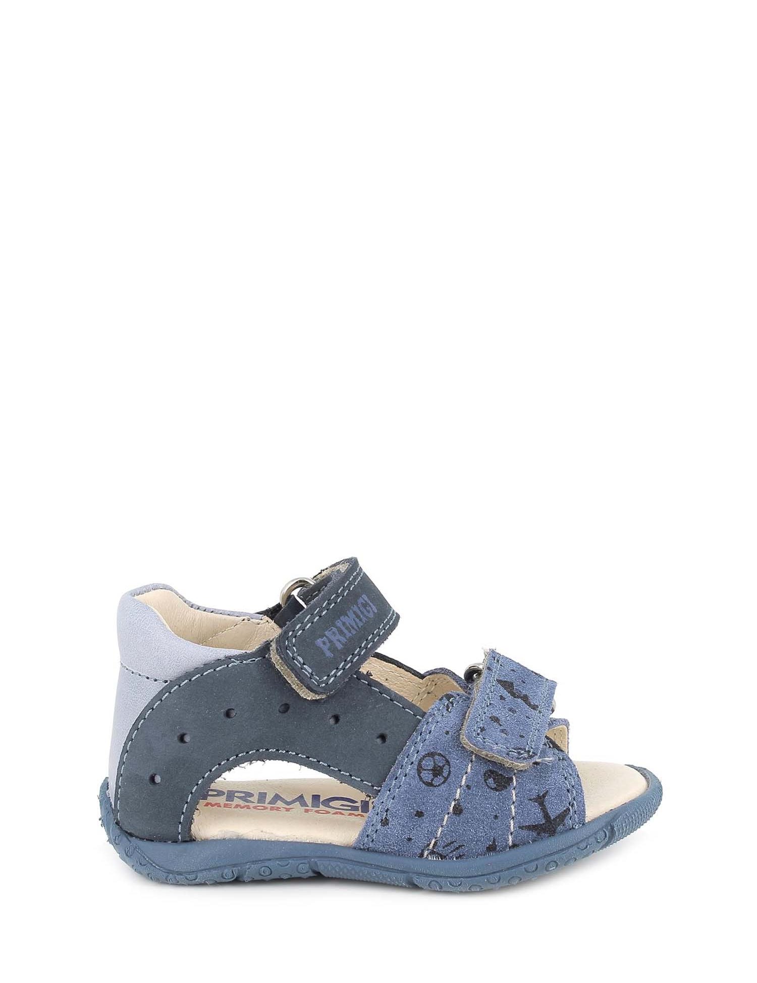 Sandali con strappi Blu Primigi