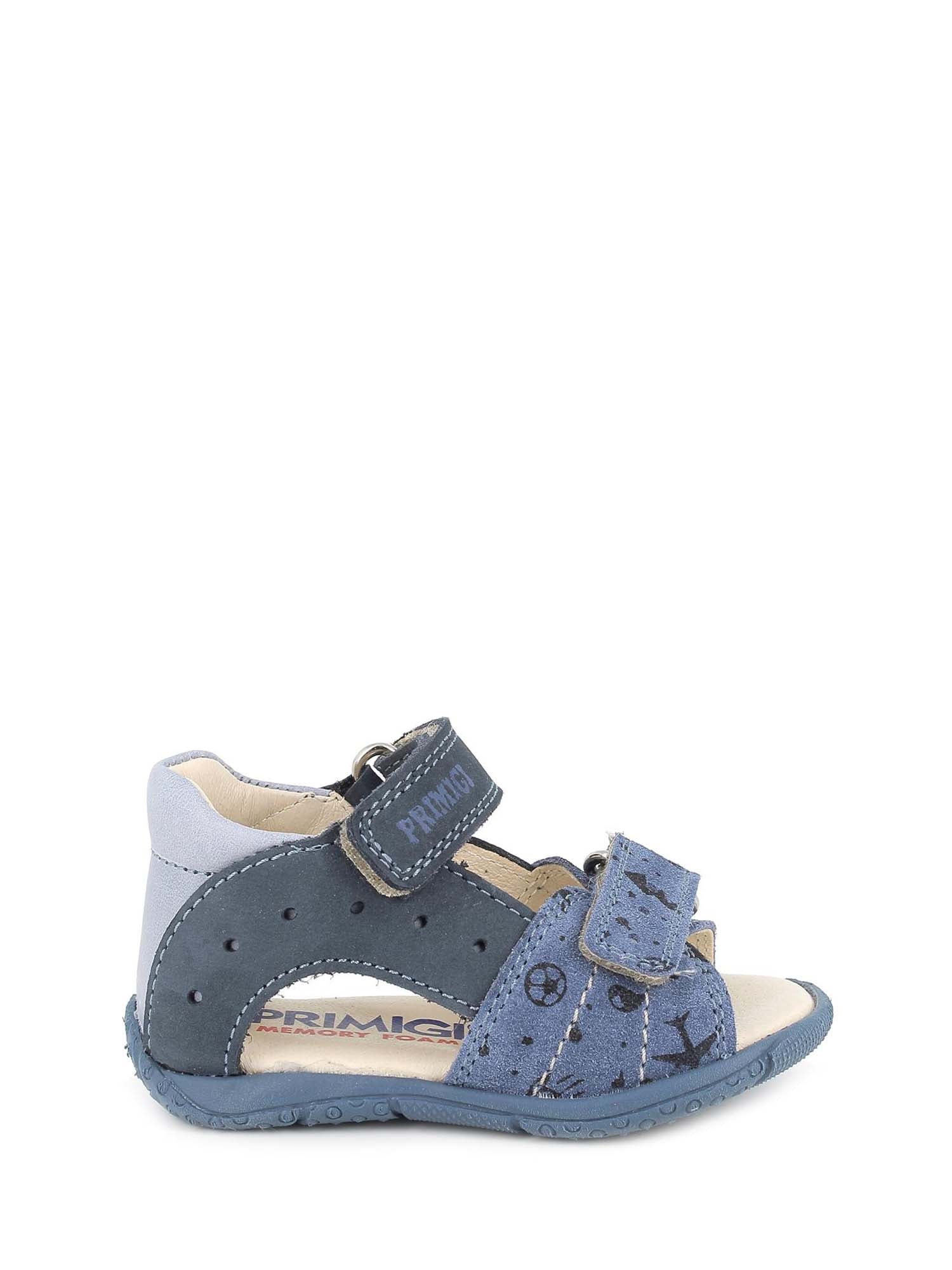 Sandali con strappi Blu Primigi