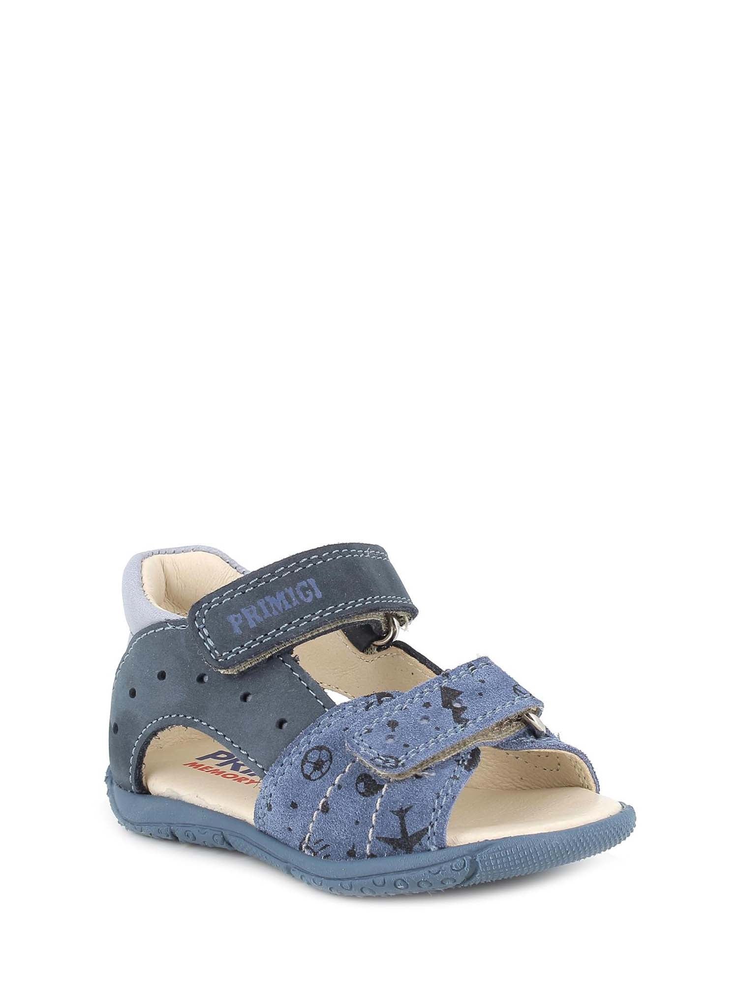 Sandali con strappi Blu Primigi