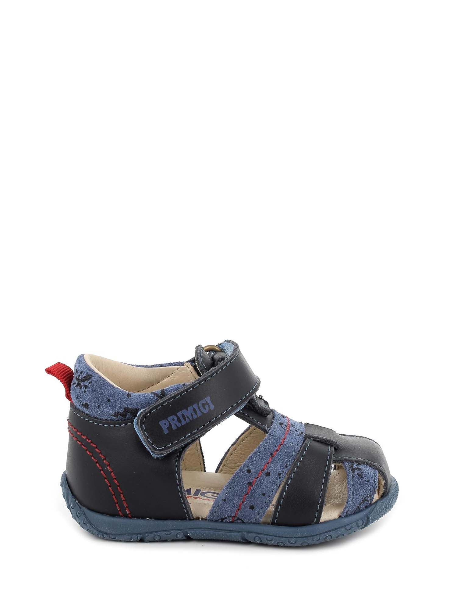 Sandali con strappi Blu Primigi