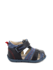 Sandali con strappi Blu Primigi