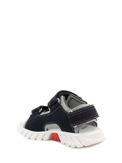 Sandali con strappi Blu Primigi