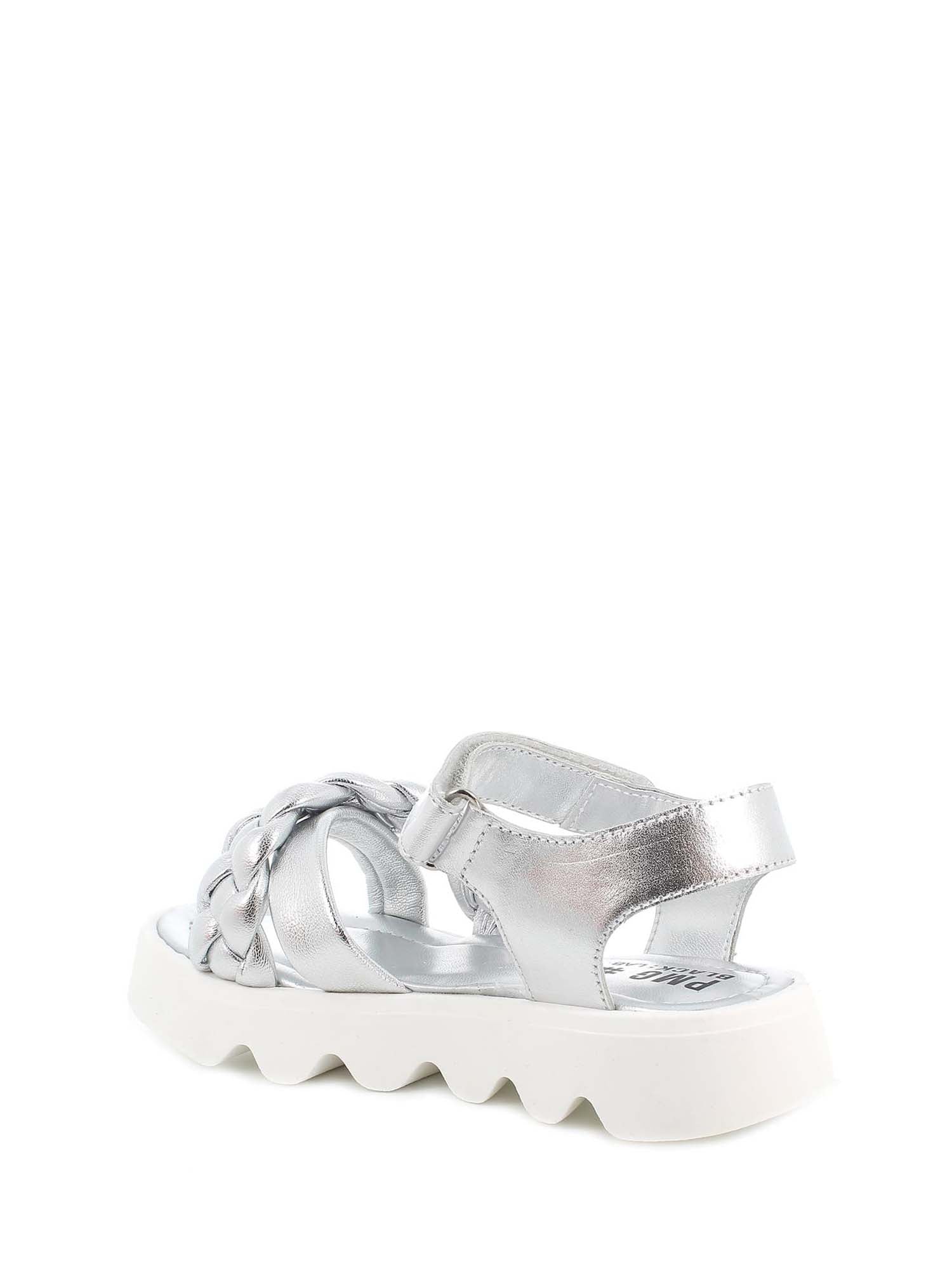 Sandali con strappi Argentato Primigi