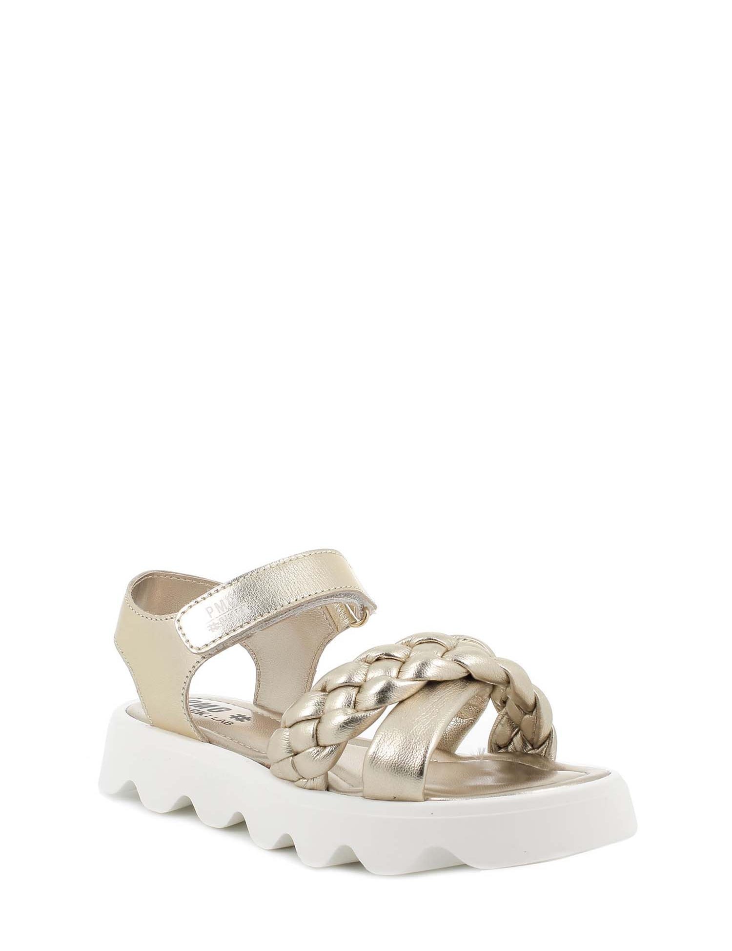 Sandali con strappi Dorato Primigi