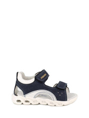 Sandali con strappi Blu Primigi