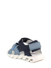 Sandali con strappi Blu Primigi