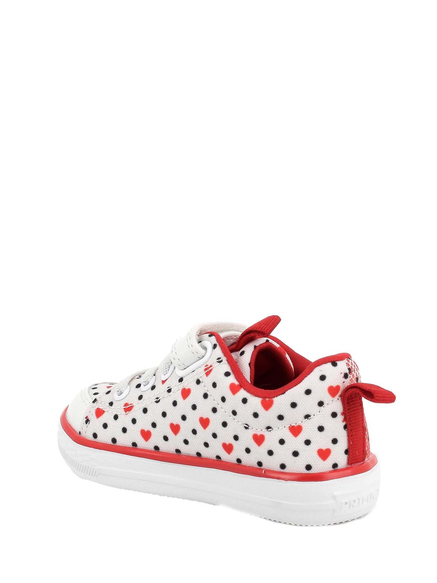 Sneakers Bianco Rosso Primigi