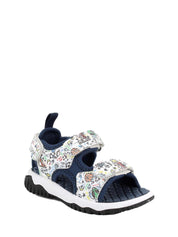 Sandali con strappi Bianco Blu Primigi