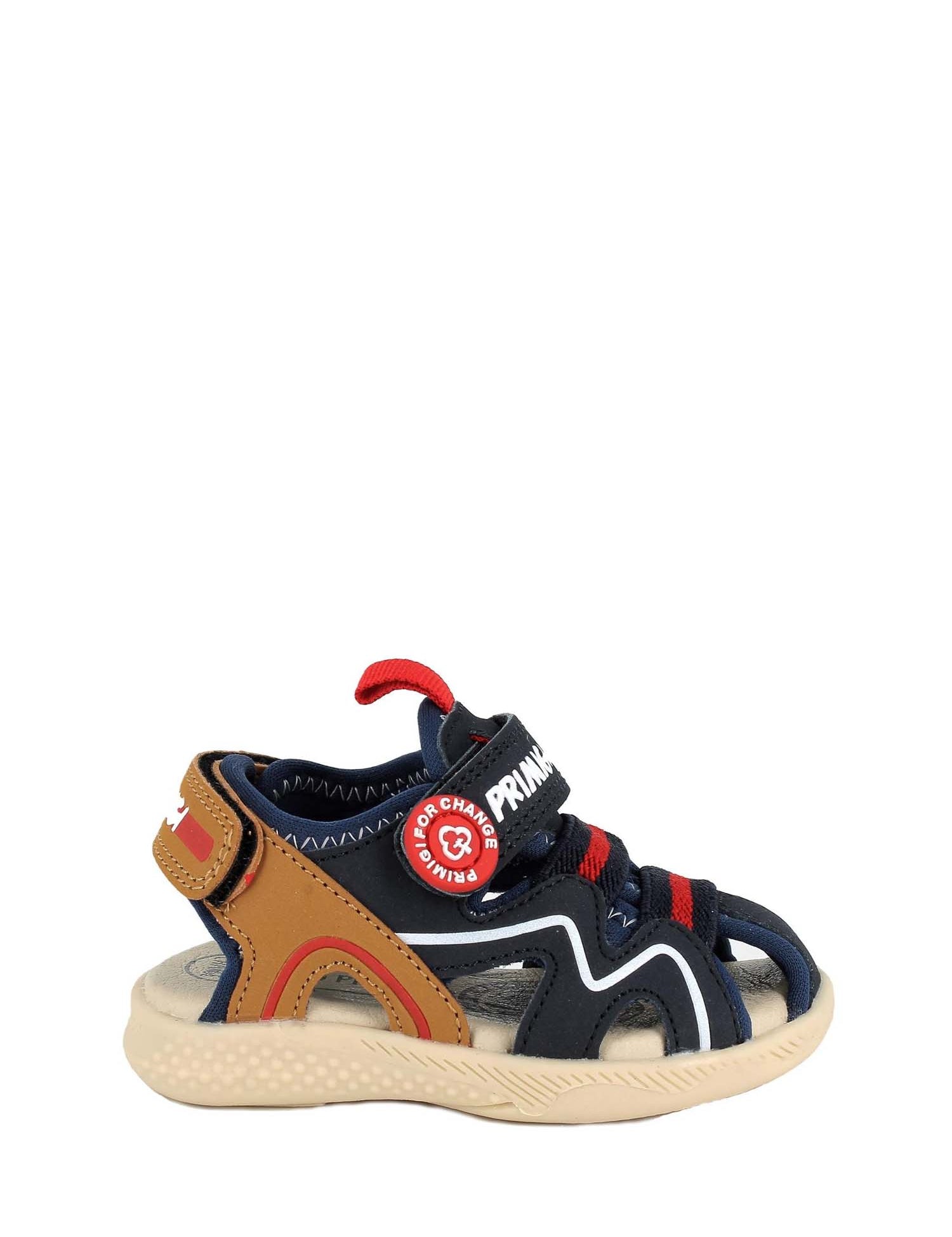 Sandali con strappi Blu Primigi