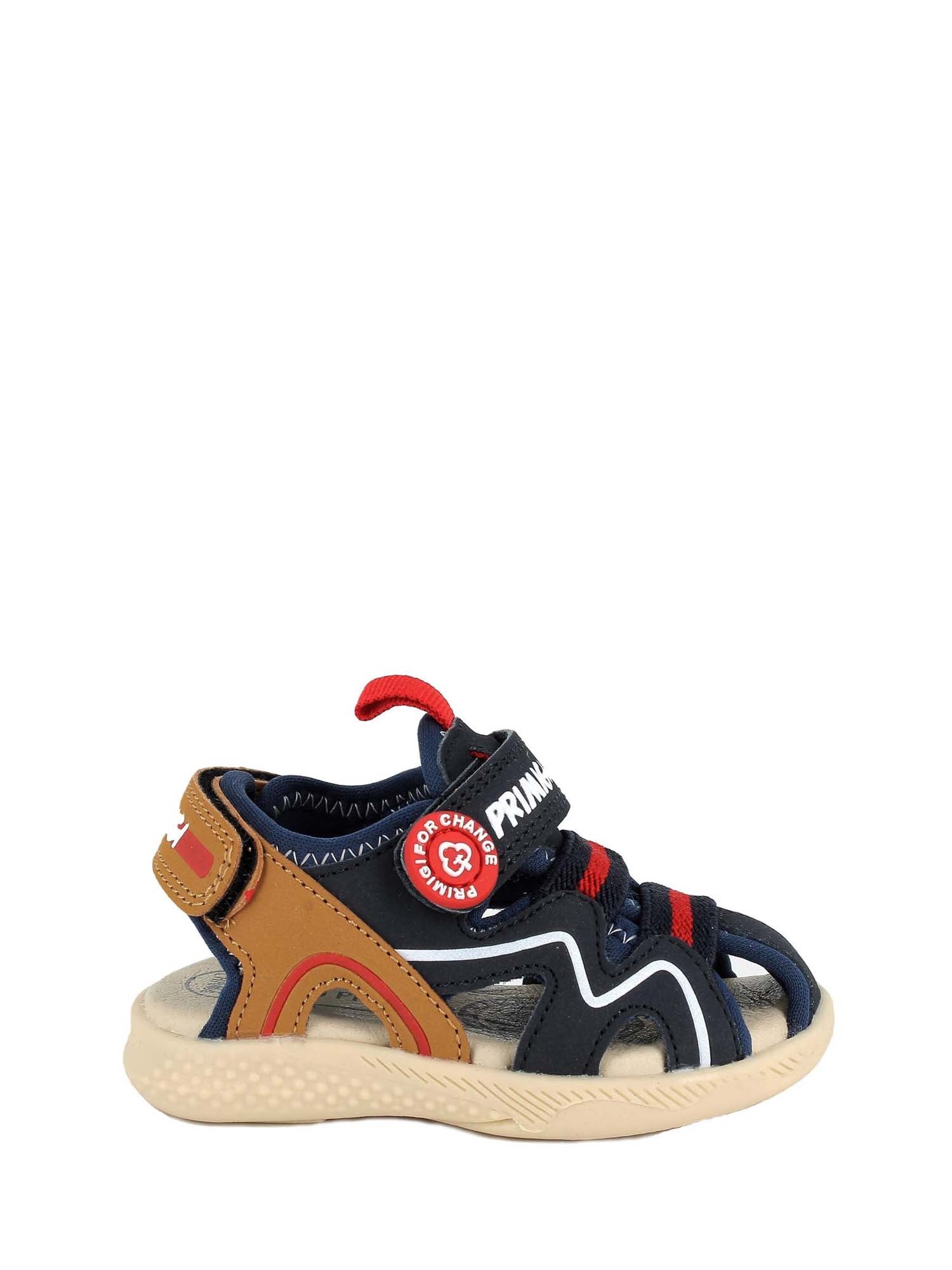 Sandali con strappi Blu Primigi