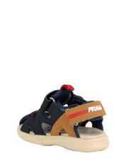 Sandali con strappi Blu Primigi